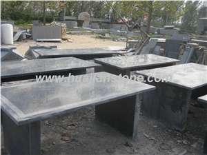Blue Limestone Desk