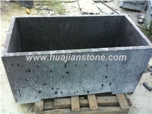 Blue Limestone Flower Pots