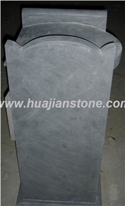 Blue Limestone Mailbox, Letterbox