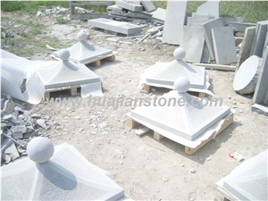 Blue Limestone Pier Caps