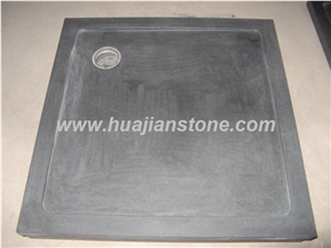 Blue Limestone Shower Trays