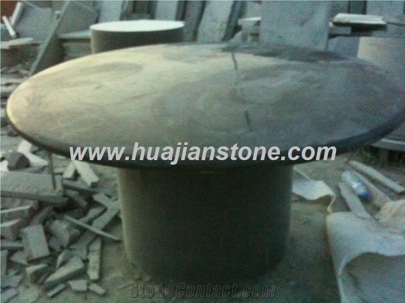 Blue Limestone Table Tops