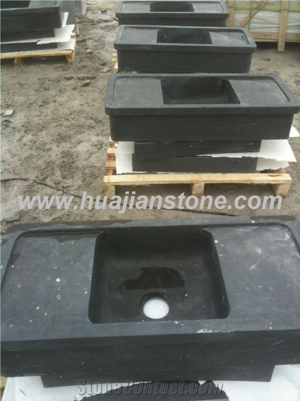 Blue Limestone Washing Basins