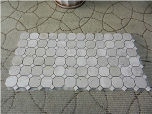 Marble Mosaic, Travetine Beige Travertine Mosaic