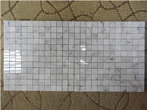 Carrara White Marble Mosaic