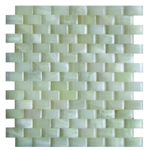 Honey Onxy White Onyx Mosaic