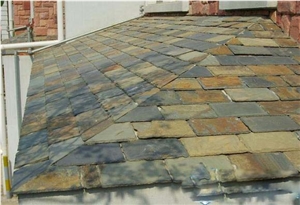 Rusty Square Slates