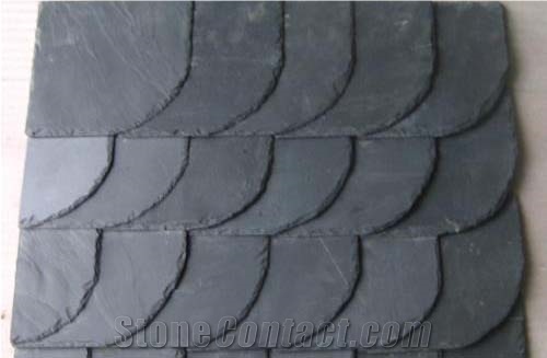 Semi-circle Roof Slates