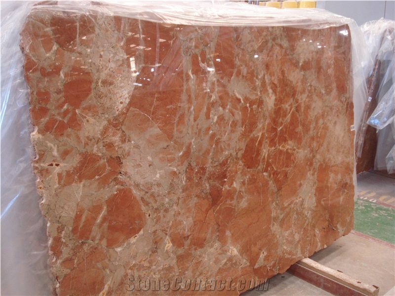 Rojo Coralito Marble Slabs & Tiles