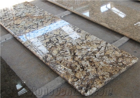 Crystal Yellow Granite Prefabs