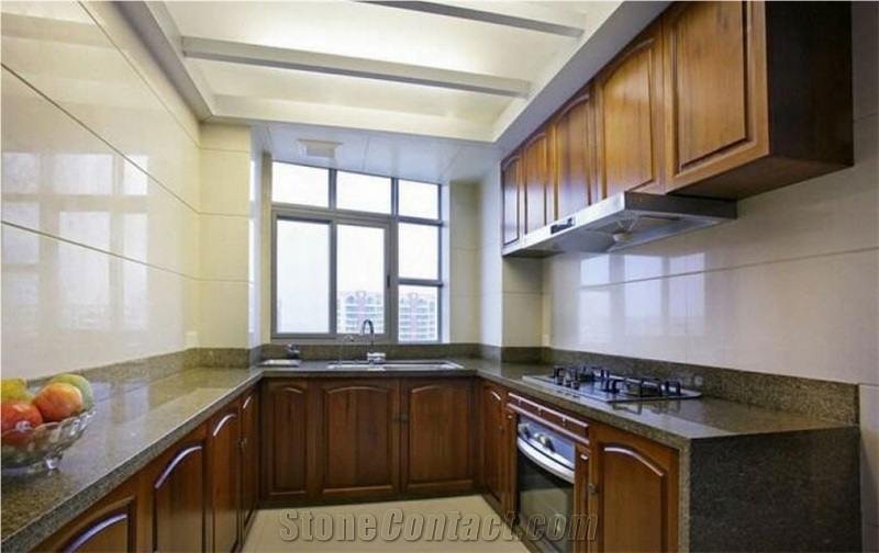 Manmade Stone Tops, Traditional Kitchen Design