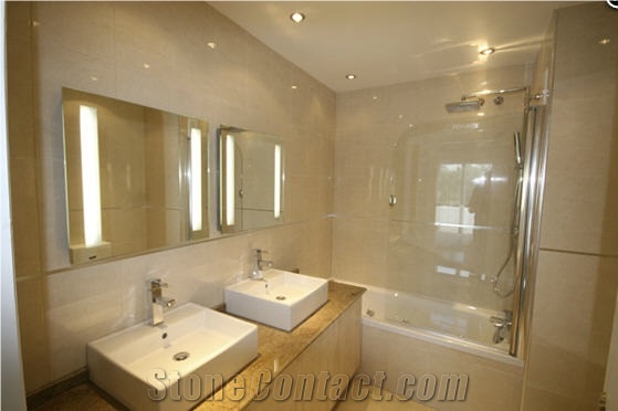 Galala Marble Bath Design, Galala Beige Marble Bath Design