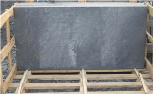Black Slate Slabs/Black Slate/Stone Floor Tiles, China Black Slate