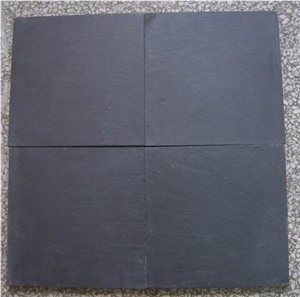 Black Slate Tiles, China Black Slate