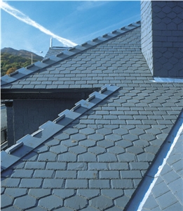 Blue Grey Roofing Slate,Grey Slate Roof Tiles