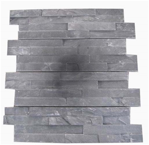 China Black Slate Cultured Stone/Cultured Slate/Culture Slate Veneer/Stone Ledges