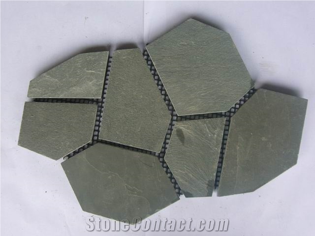 China Grey Slate Pavers, Slate Flagstone