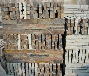 China Multicolor Slate Culture Stone/Stone Wall Cladding/Slate Ledges/Slate Culture Stone