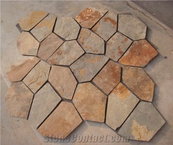 China Multicolor Slate Flagstone