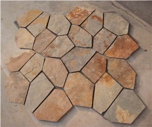 China Multicolor Slate Flagstone