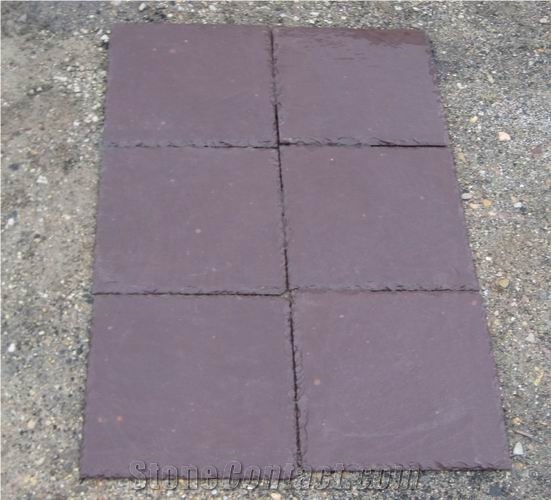 China Purple Slate Roof Tiles/Roofing Slate/Roof Tiles