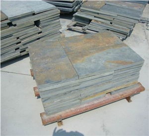 Multicolor Slate Tile/Slate Floor Tiles/Rusty Stone Tile/Slate