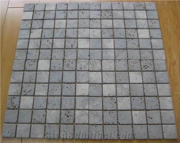 Red Travertine Mosaic Tiles