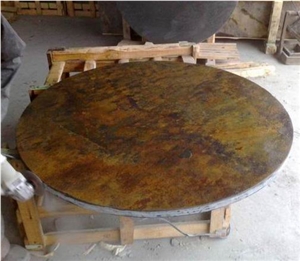 Rusty Table Board, Slate Tabletops Rusty Table Board, Slate Tabletops