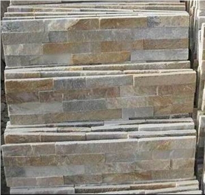 Stone Wall Veneer/Yellow Quartzite Wall Cladding/Cultured Stone Stone Wall Veneer/Yellow Quartzite Wall Cladding/Cultured Stone