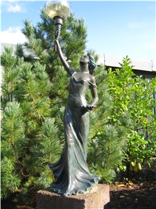 Monumental Bronze Figures