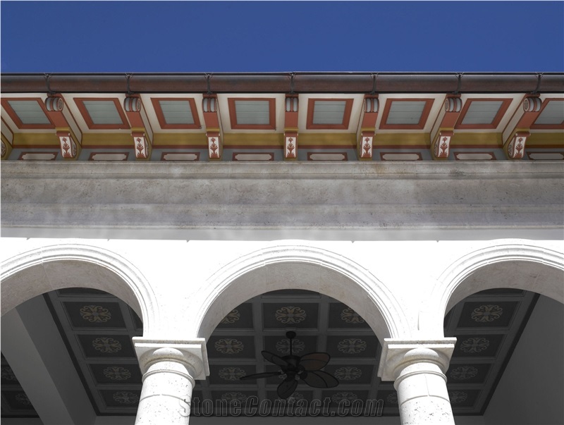Coral Stone Arches, Dominican White Coral Stone Arches