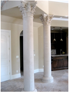 Architectural Ppre Cast Stone Collumns