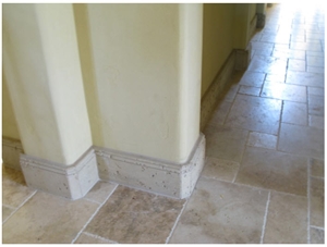 Cast Stone Baseboards