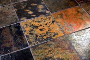 African Multicolour Slate Tile
