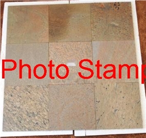 Jak Black Slate Stone Tiles, India Black Slate