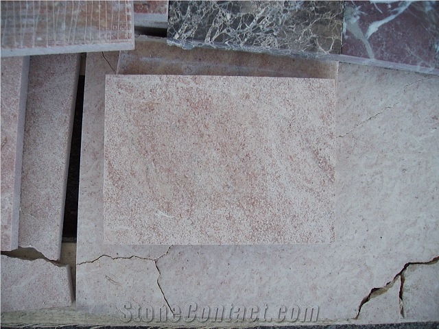 Rosa Zarci Claro Slabs, Rosa Zarci Limestone Slabs