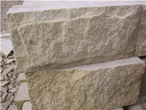 Beige Sandstone Blocks