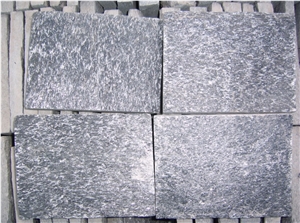 Black Quartzite Natural Surface Tiles