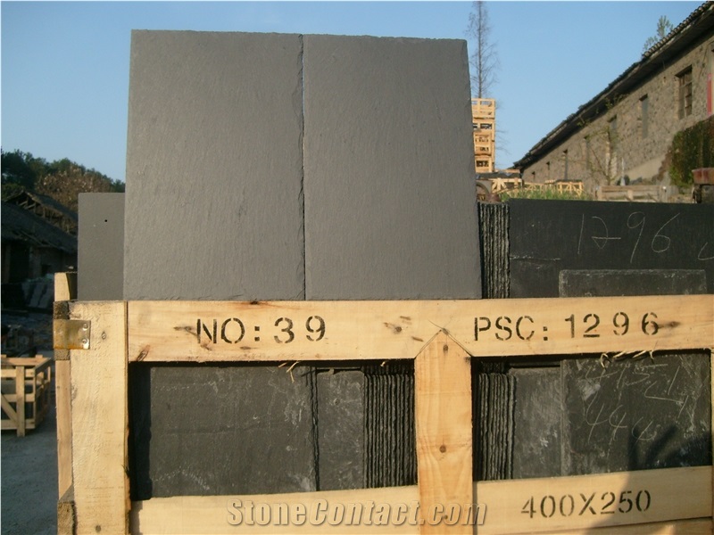 Black Slate Roofing Tile