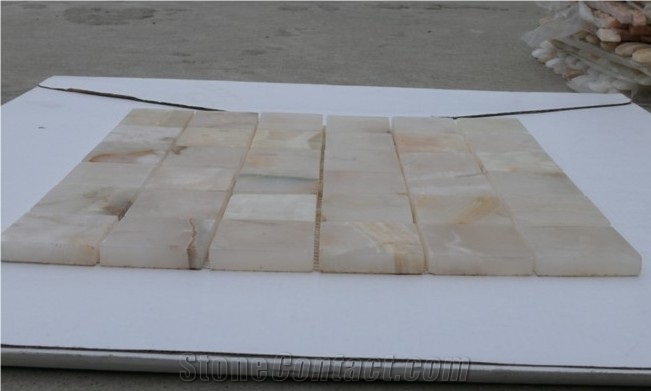 Chinese Mosaic, Beige Onyx Mosaic