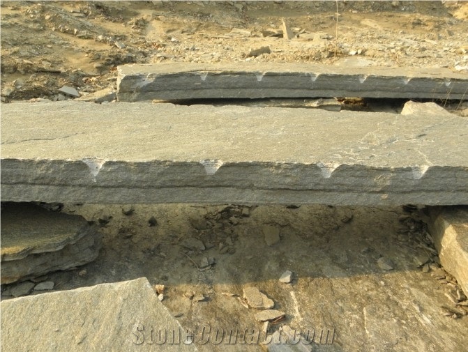 Natural Quartzite Blocks, China Grey Quartzite