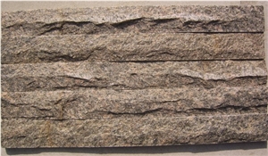 Natural Wall Stone Panel, Brown Quartzite Wall Stone