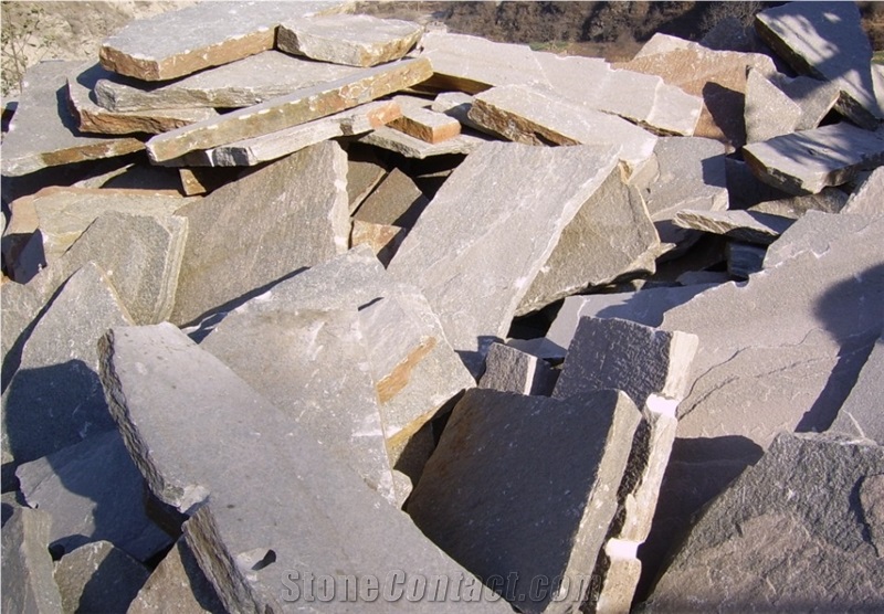 Pink Quartzite Random Flagstone
