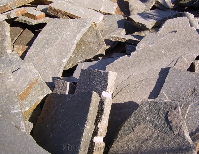 Pink Quartzite Random Flagstone