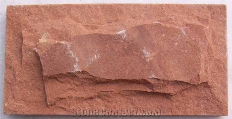 Pink Sandstone Mushroom Wall Stone