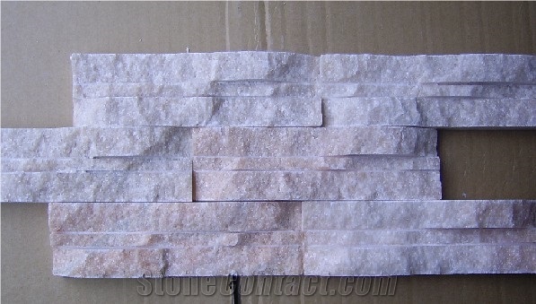 Split Stone Mosaic, Pink Marble Mosaic