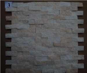 Split Stone Mosaic, Pink Marble Mosaic