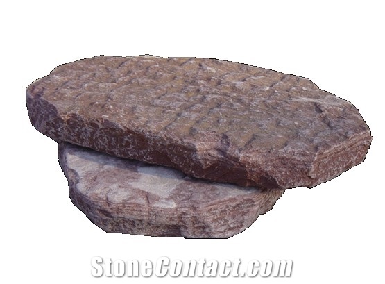 Stepping Stones，red Slate