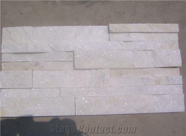 White Cultured Stone,white Quartzite Culture Stone