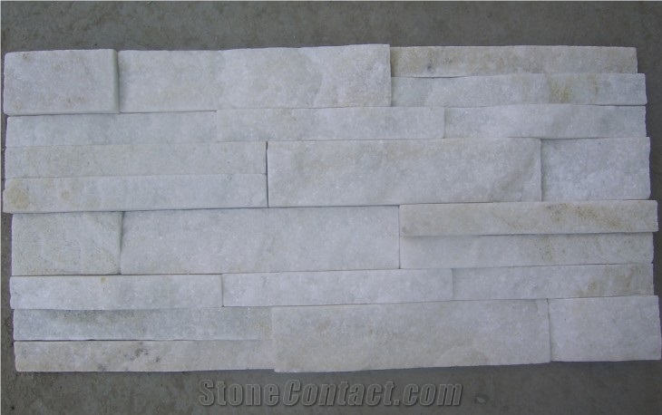 White Cultured Stone,white Quartzite Culture Stone